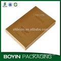 Environmental friendly gold paper cosmetic gift packaging box manufacturer OEM order accept custom made cosmetic boxes